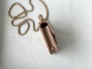 CHANEL COIN CHAIN BAG BEIGE 12CM - 6