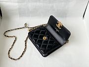 CHANEL MINI WOC BAG BLACK 12CM - 5