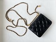 CHANEL MINI WOC BAG BLACK 12CM - 4