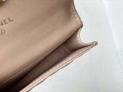 CHANEL MINI WOC BAG BEIGE 12CM - 6