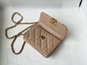 CHANEL MINI WOC BAG BEIGE 12CM - 3