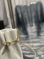 YSL LE MAILLON WHITE 7.5CM - 2