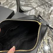 YSL LOU CAMERA BAG BLACK AND WHITE 23CM - 6