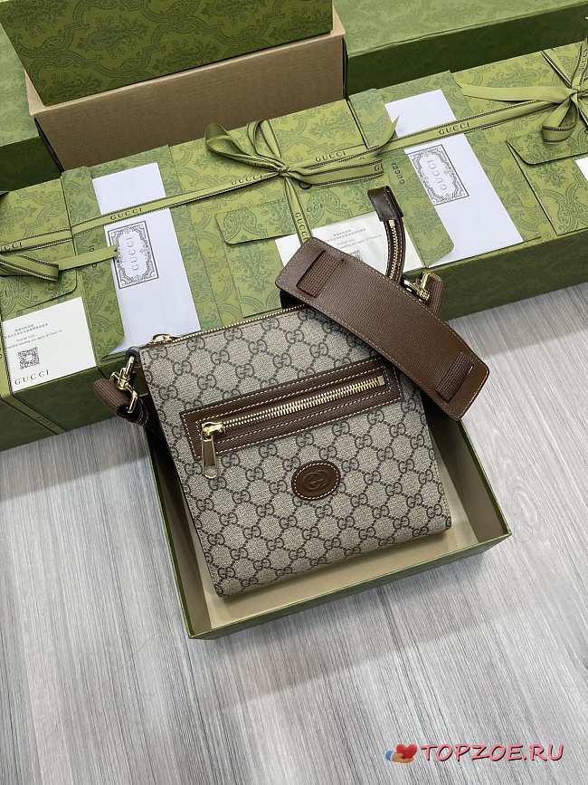 GUCCI GG Bestiary Crossbody Bag 21cm - 1