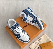 LV Trainer Monogram Blue - 4