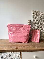 CHANEL 22 BAG Calfskin Pink Medium 37cm - 5