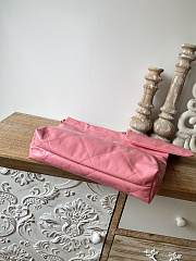CHANEL 22 BAG Calfskin Pink Medium 37cm - 3