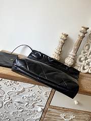 CHANEL 22 BAG Calfskin Black Medium 39cm - 5