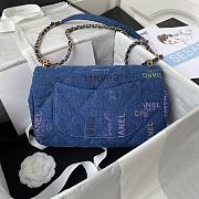 CHANEL CF Graffiti Cowboy Bag Medium - 5