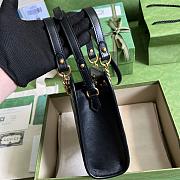 GG Marmont Matelassé mini bag Black 19cm - 4