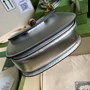 GG mini Top handle bag with Bamboo Calfleather 17CM - 6
