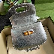 GG mini Top handle bag with Bamboo Calfleather 17CM - 2