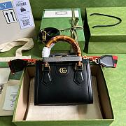 GG Diana Mini tote Black 20cm - 1