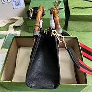 GG Diana Mini tote Black 20cm - 3