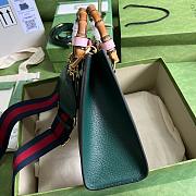 GG Small Diana bag Green 27cm - 5