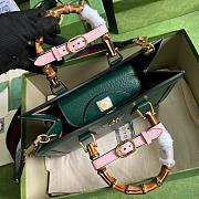 GG Small Diana bag Green 27cm - 4