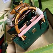 GG Diana Mini tote Green 20cm - 2