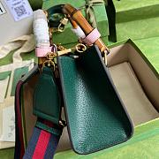 GG Diana Mini tote Green 20cm - 3