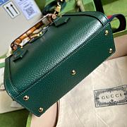 GG Diana Mini tote Green 20cm - 4