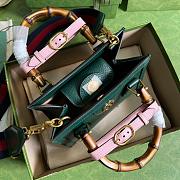 GG Diana Mini tote Green 20cm - 5