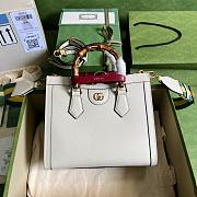 GG Small Diana bag White 27cm - 1