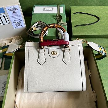 GG Small Diana bag White 27cm