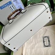 GG Small Diana bag White 27cm - 5