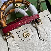 GG Small Diana bag White 27cm - 3