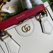 GG Diana Mini tote White 20cm - 2