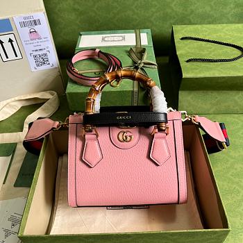 GG Diana Mini tote Pink 20cm