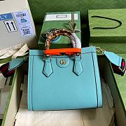 GG Small Diana bag Blue 27cm - 1