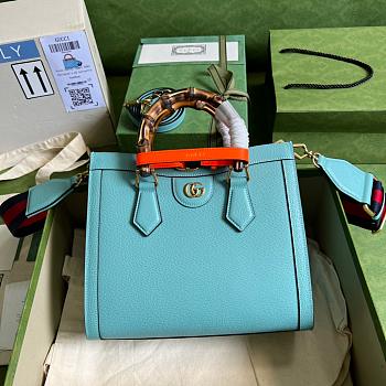 GG Small Diana bag Blue 27cm