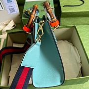GG Small Diana bag Blue 27cm - 5
