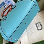 GG Small Diana bag Blue 27cm - 4