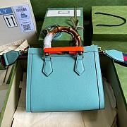 GG Small Diana bag Blue 27cm - 2