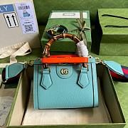 GG Diana Mini tote Blue 20cm - 1