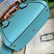 GG Diana Mini tote Blue 20cm - 2