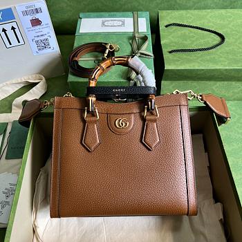 GG Small Diana bag Brown 27cm