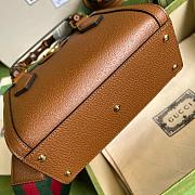 GG Diana Mini tote Brown 20cm - 5