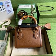 GG Diana Mini tote Brown 20cm - 3