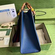 GG Diana Medium Tote Darkblue 35cm - 6