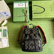 GG Backpack Denim Black 26.5cm - 6