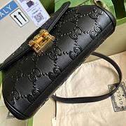 GUCCI GG Medium Shoulder Bag Black 27cm - 4