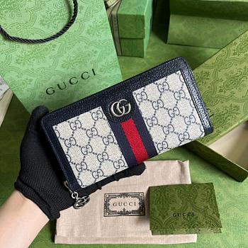 Gucci Ophidia Zippy Wallet 19cm