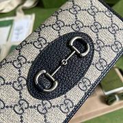 GUCCI 1955 Horsebit wallet with chain 19CM - 2