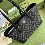 Gucci Denim Medium Tote 38CM - 3