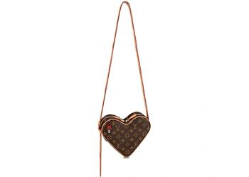 LV Coeur Heart Bag Game on Monogram 22cm