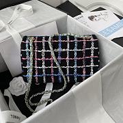 CHANEL Tweed Quilted Medium Rectangular Flap - 5