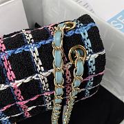 CHANEL Tweed Quilted Medium Rectangular Flap - 3