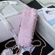 CHANEL Tweed Quilted Mini Rectangular Flap  - 6